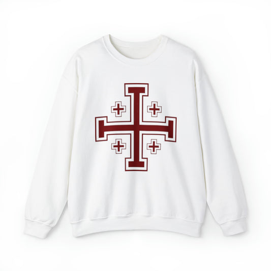 Jerusalem Cross Sweatshirt